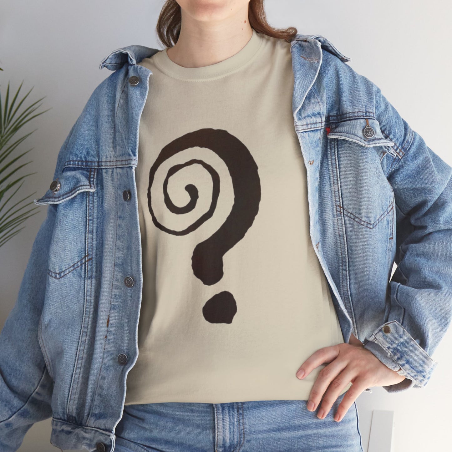 QUESTION Unisex Heavy Cotton Tee